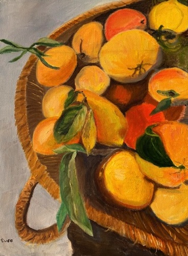 STILL LIFE
Oil on canvas
41 x 30 cm
$150.00 STILL LIFE
Oil on canvas
41 x 30 cm
$150.00